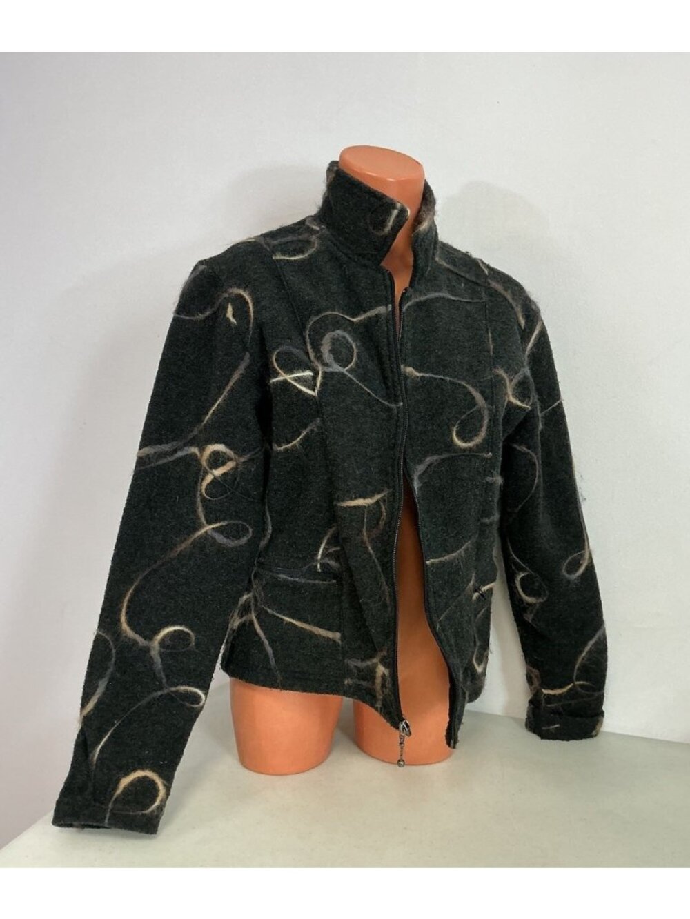 Turtle Fur Fleece Jacket Womens Medium
